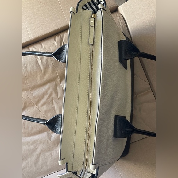 Kate Spade Southport Avenue Harmony Cream/midnight Bag - Picture 9 of 10